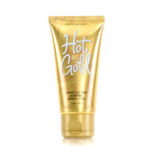 hot gold firming face mask