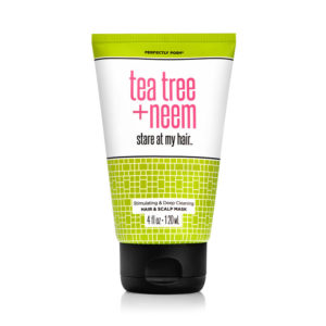 Posh stare at my hair tea tree mask