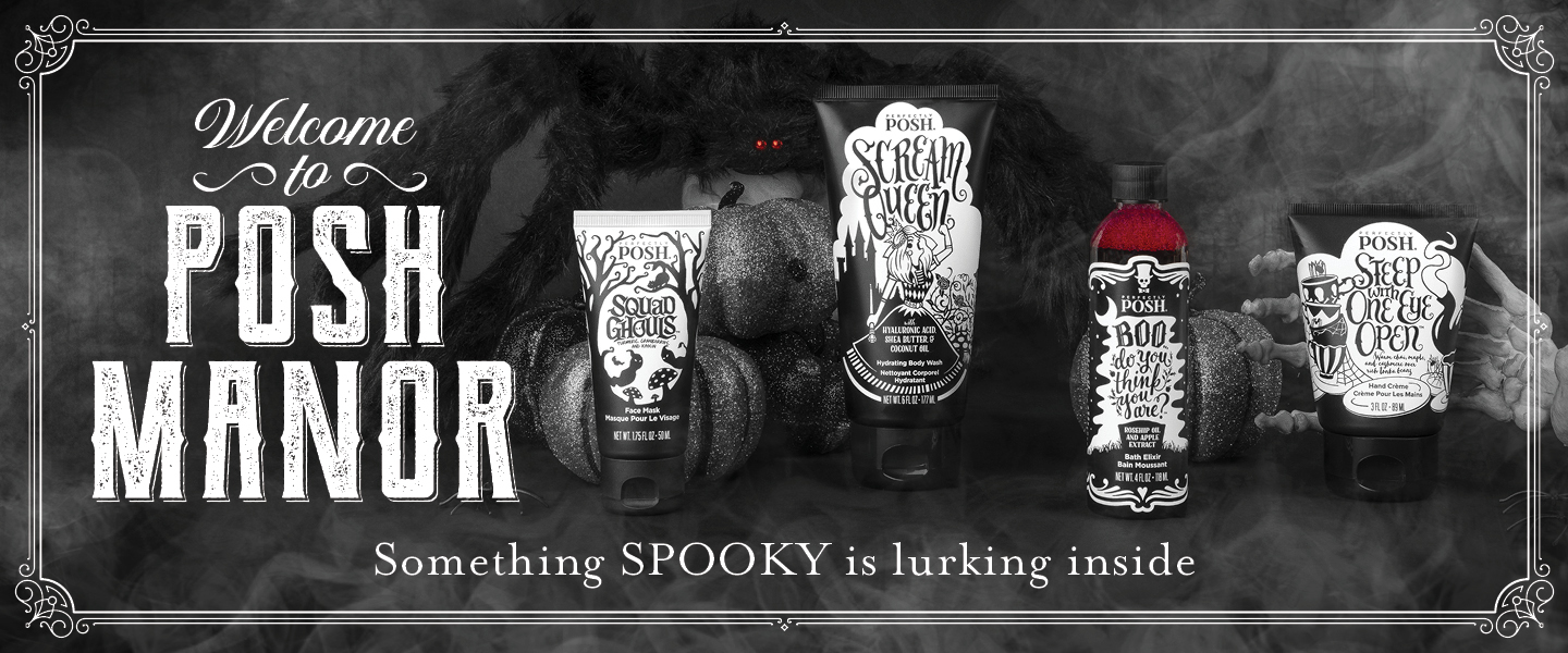perfectly posh spooky banner